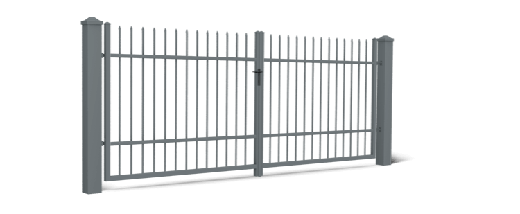 Flügeltor Privat 300x140cm